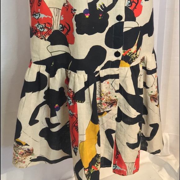 Gorman x Jamilla Okub Sketchbook dress. Size 12 - Picture 6 of 12